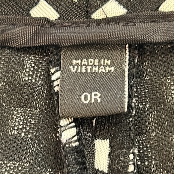 Express Columnist Black & White Checkered Plaid Pants Size 0 - Picture 9 of 10